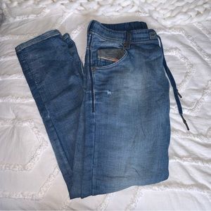 Diesel denim sweatpants jeans
